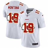 Nike Chiefs 19 Joe Montana Helaire White Shadow Logo Limited Jersey Yhua,baseball caps,new era cap wholesale,wholesale hats
